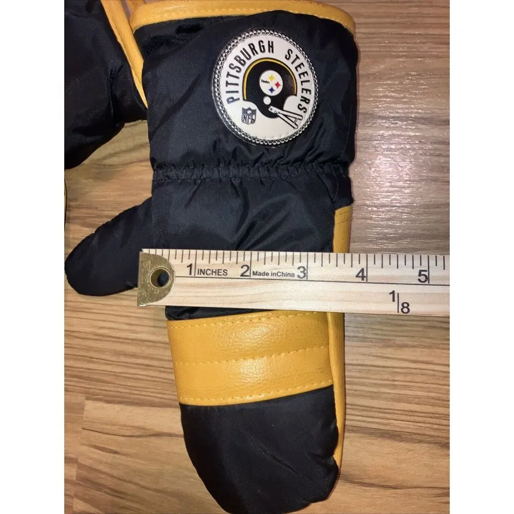 Pittsburgh Steelers Youth Vintage‎ Winter Gloves